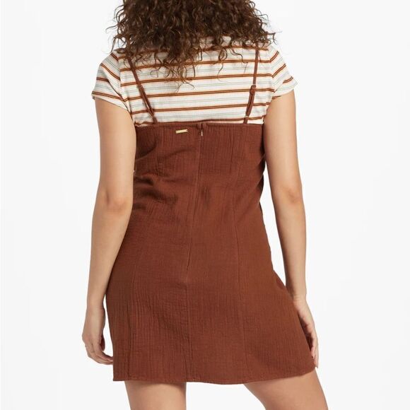 Billabong Stay Awhile Mini Dress - Picture 3 of 4